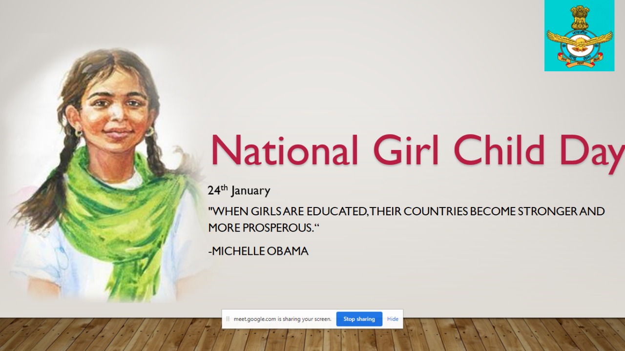 NATIONAL GIRLCHILD DAY CELEBRATION