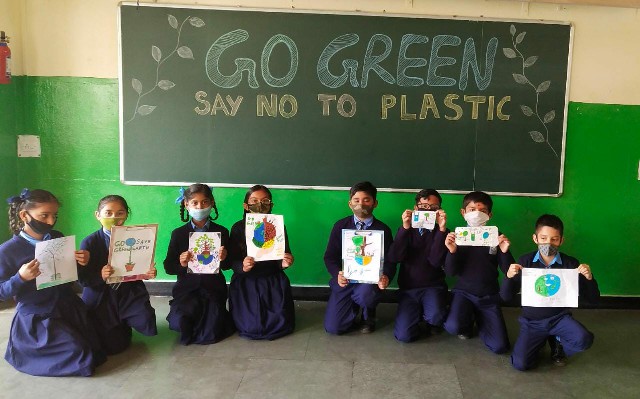 DRAWING ACTIVITY-GO GREEN